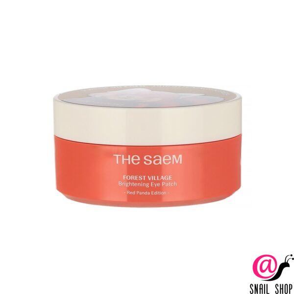 THE SAEM Патчи для лица Forest Village Brightening Eye Patch Red Panda Edition