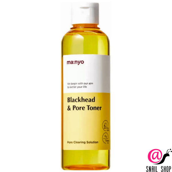 MANYO Очищающий тоник против черных точек с BHA-кислотой Blackhead & Pore Toner