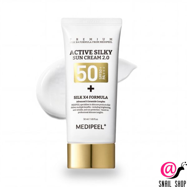 MEDIPEEL Солнцезащитный крем Active Silky Sun Cream 2.0