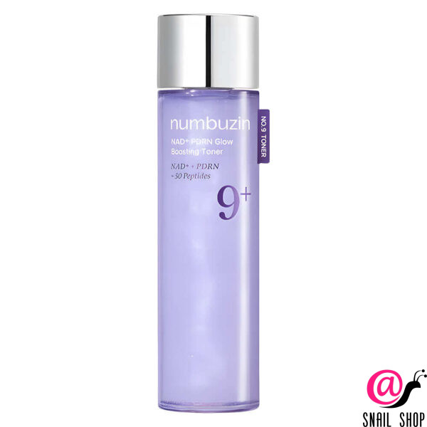 NUMBUZIN Тонер-бустер пептидный с PDRN с эффектом сияния No.9 NAD+ PDRN Glow Boosting Toner