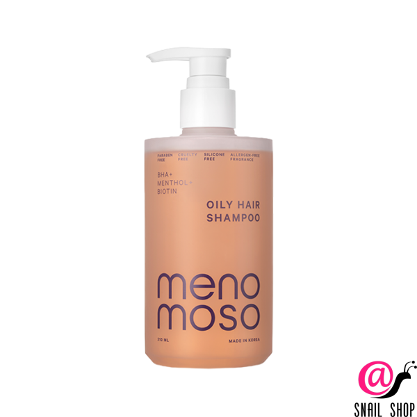 MENOMOSO Себорегулирующий шампунь ВНА+Ментол+Биотин Oily Hair Shampoo