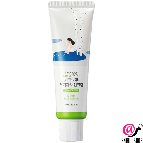 ROUND LAB Санскрин с берёзовым соком Birch Juice Moisturizing Mild-Up Sunscreen SPF50+ PA++++