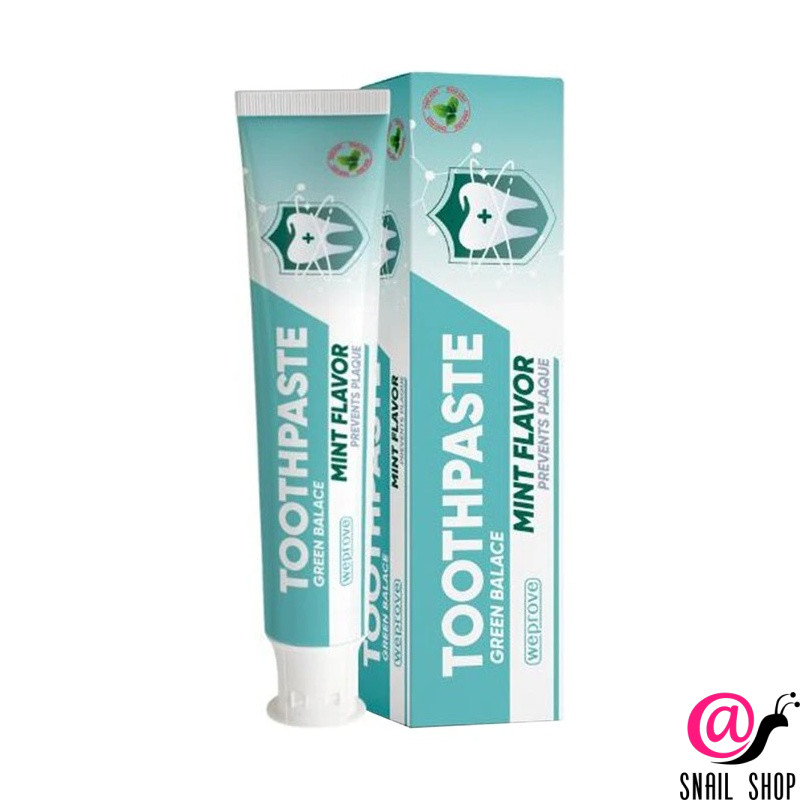 WEPROVE Зубная паста гелевая Green Balance Mint Toothpaste (Мятная)