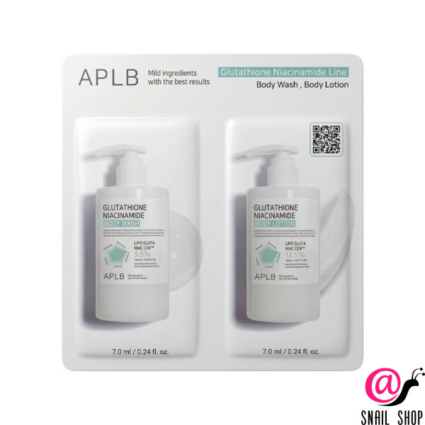 APLB Уходовый набор за телом Glutathione Niacinamide Body 2 Types