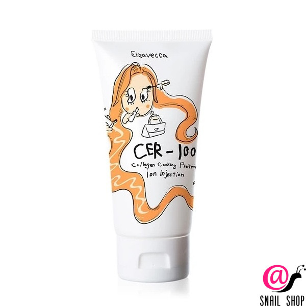 ELIZAVECCA Маска для волос несмываемая Milky Piggy Collagen Coating Protein Ion Injection