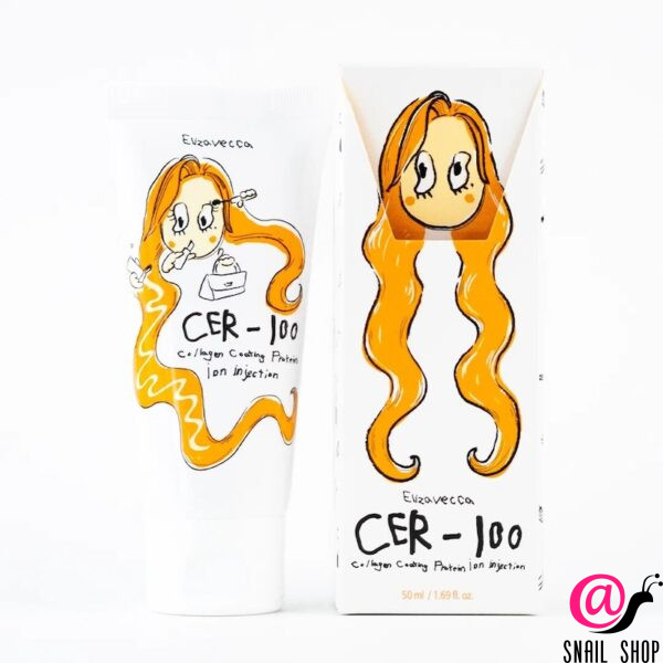 ELIZAVECCA Маска для волос несмываемая Milky Piggy Collagen Coating Protein Ion Injection
