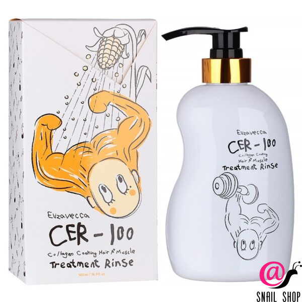 ELIZAVECCA Маска для волос коллагеновая CER-100 Collagen Coating Hair Muscle Treatment Rinse