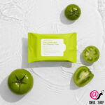 SUNGBOON Салфетки очищающие для снятия макияжа Editor Green Tomato Deep Pore Cleansing Tissue