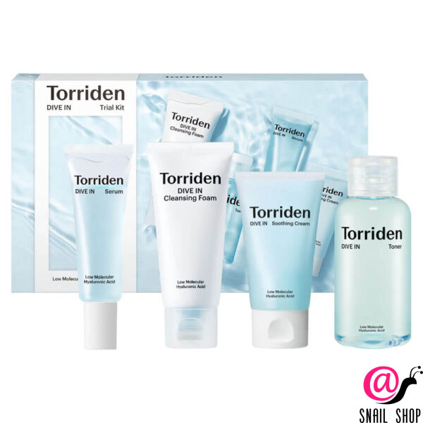 TORRIDEN Набор миниатюр для увлажнения кожи DIVE IN Trial Kit