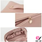 KRISTALLER Косметичка женская чемоданчик Charm Suitcase, косая молния, кожзам