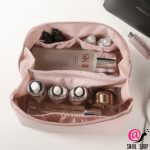 KRISTALLER Косметичка женская чемоданчик Charm Suitcase, косая молния, кожзам