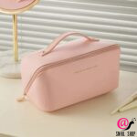 KRISTALLER Косметичка женская чемоданчик Charm Suitcase, косая молния, кожзам
