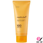 MEDICUBE Пенка для умывания с кислотами Kojic Acid Turmeric Toning Cleanser