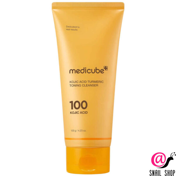 MEDICUBE Пенка для умывания с кислотами Kojic Acid Turmeric Toning Cleanser