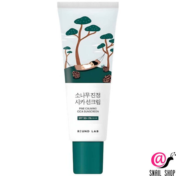 ROUND LAB Солнцезащитный крем для проблемной кожи Pine Calming Cica Sunscreen SPF50+ PA++++