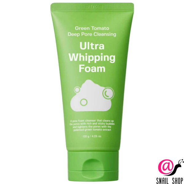 SUNGBOON Пенка для очищения пор Editor Green Tomato Deep Pore Cleansing Ultra Whipping Foam