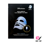 JM SOLUTION Маска тканевая фольгированная Water Luminous S.O.S. Ringer Foil Mask