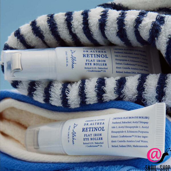 DR. ALTHEA Сыворотка-роллер для глаз с ретинолом Retinol Flat Iron Eye Roller