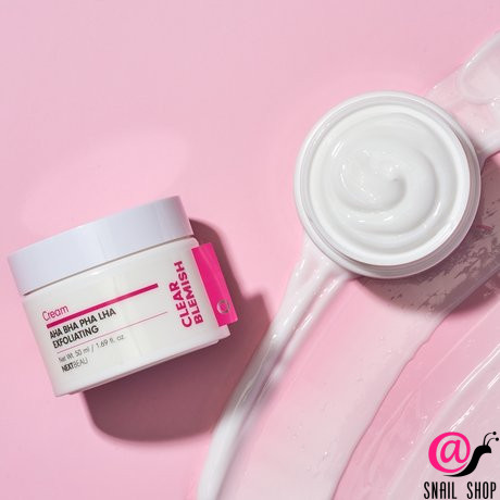 NEXTBEAU Крем с кислотами, пилинг-формула Clear Blemish Cream