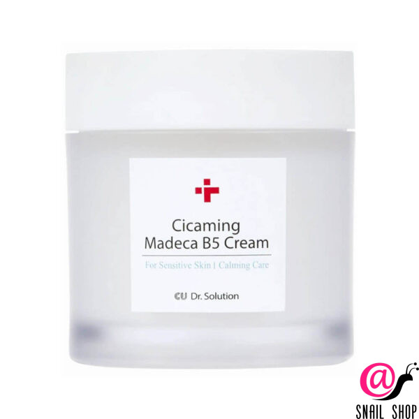 CUSKIN Успокаивающий крем с центеллой и пантенолом DR.SOLUTION Cicaming Madeca B5 Cream