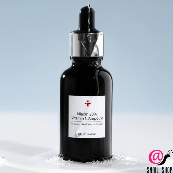 CUSKIN Ампульная сыворотка с ниацинамидом 20% DR.SOLUTION Niacin 20% Vitamin C Ampoule