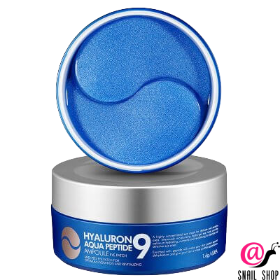 MEDIPEEL Патчи глубокого увлажнения с пептидами Hyaluron Aqua Peptide 9 Ampoule Eye Patch (ЧЗ)