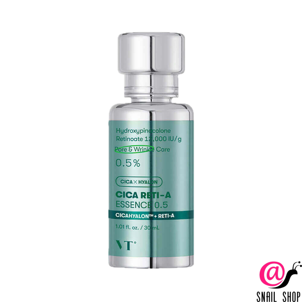 VT Cosmetics Интенсивная бустер-эссенция с ретинолом и центеллой Cica Reti-a Essence 0.5