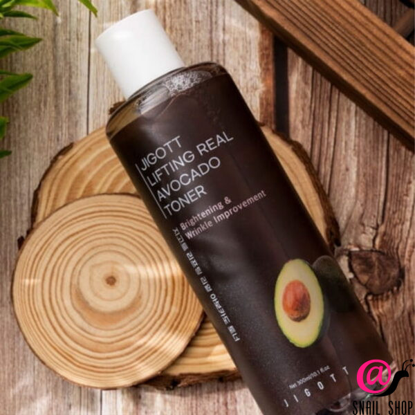 JIGOTT Тонер-лифтинг для лица с авокадо Lifting Real Avocado Toner