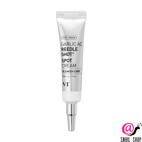VT Cosmetics Локальный крем с микроиглами и чесноком Garlic AC Reedle Shot Spot Cream (ЧЗ)
