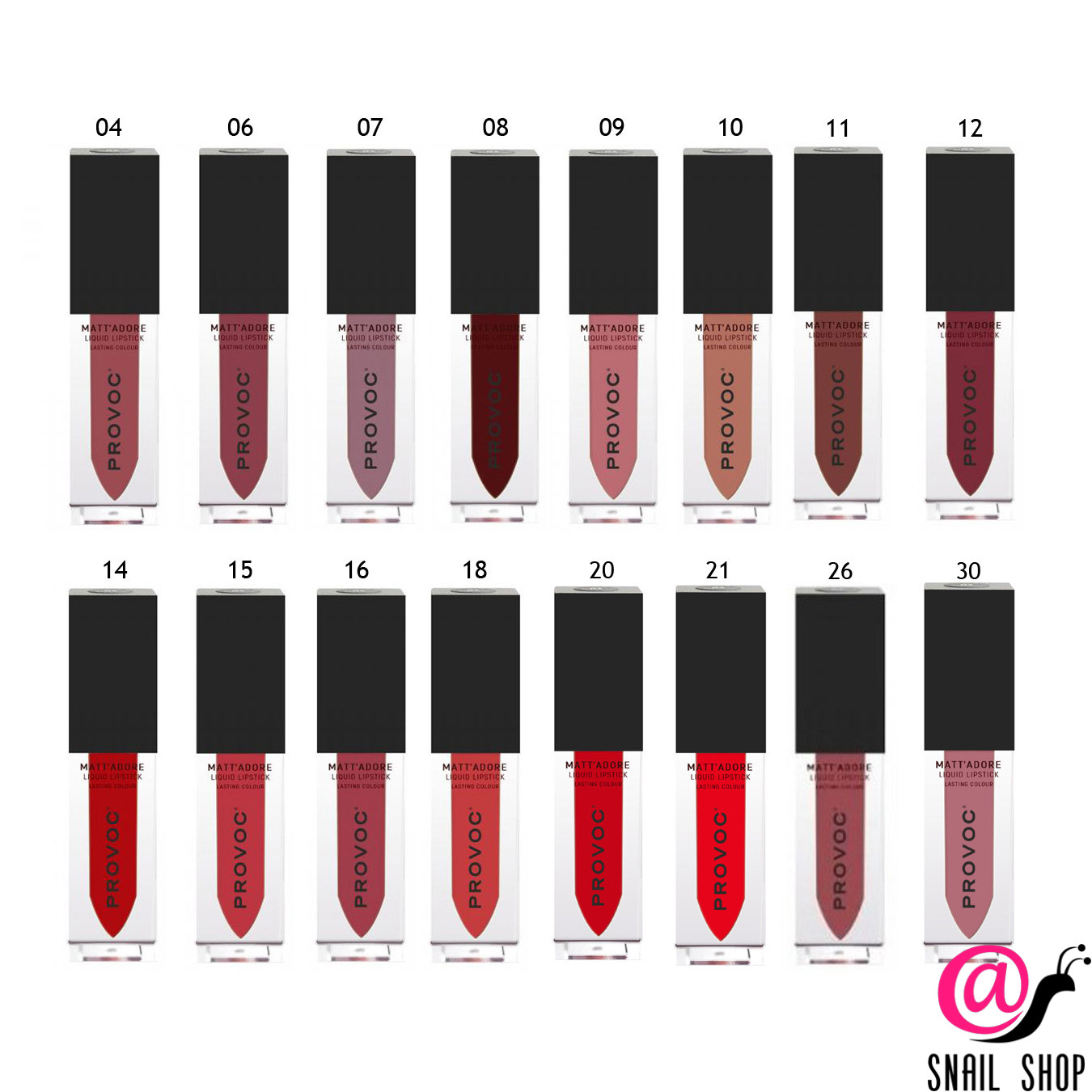 PROVOC Жидкая помада для губ матовая MATTADORE Liquid Lipstick (ЧЗ) PROVOC Жидкая помада для губ матовая MATTADORE Liquid Lipstick (ЧЗ)