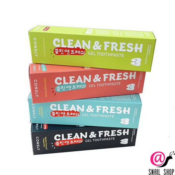 CONSLY Зубная паста гелевая Clean & Fresh Gel Toothpaste