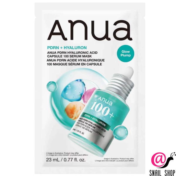 ANUA Тканевая маска с ПДРН и гиалуроновой кислотой PDRN Hyaluronic Acid Capsule 100 Serum Mask