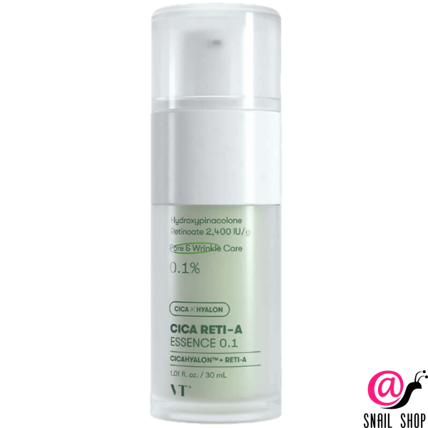 VT Cosmetics Легкая бустер-эссенция с ретинолом и центеллой Cica Reti-A Essence 0.1
