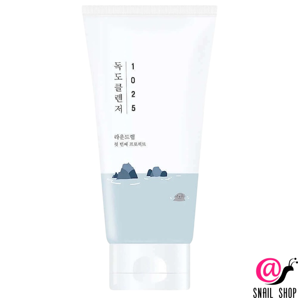 ROUND LAB Мягкая пенка для умывания с морской водой 1025 Dokdo Cleanser (ЧЗ)
