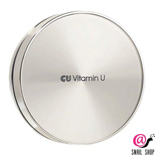 CUSKIN Увлажняющий крем кушон с эффектом сияния VITAMIN U Coverfit Cushionpact SPF 50+/ PA++++