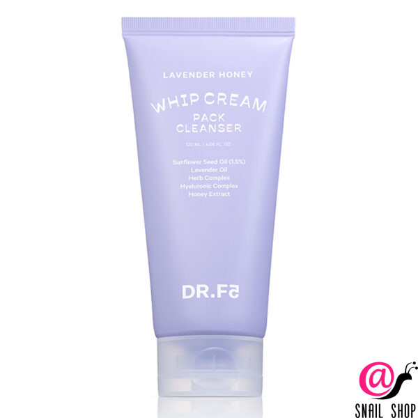 DR.F5 Очищающая маска-пенка с лавандой Whip Cream Pack Cleanser Lavender Honey 120мл