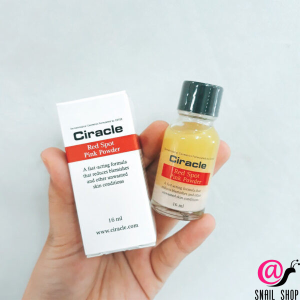 CIRACLE Средство точечное от акне и воспалений Red Spot Pink Powder (ЧЗ)