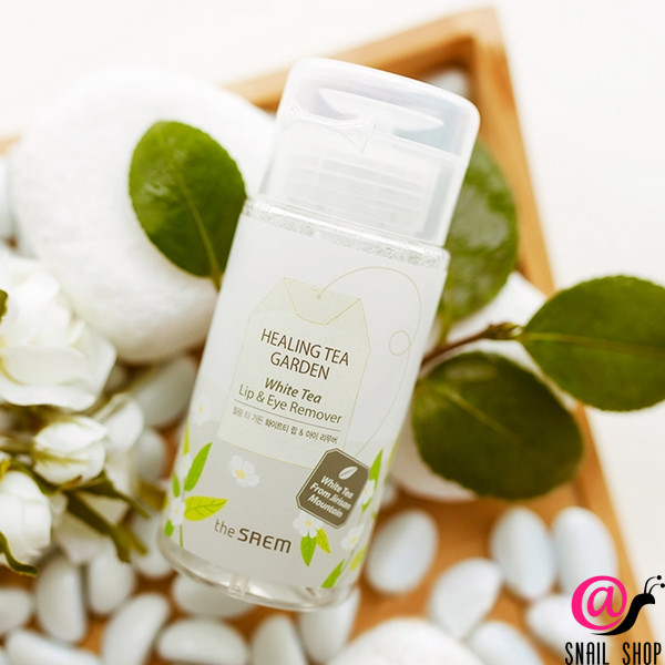 THE SAEM Средство для снятия макияжа с глаз и губ Healing Tea Garden White Tea Lip & Eye Remover ЧЗ