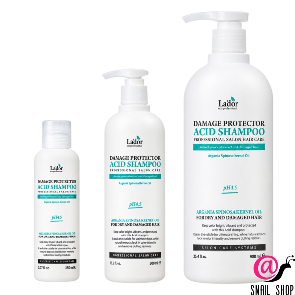 LADOR Шампунь для волос с аргановым маслом Damage Protector Acid Shampoo