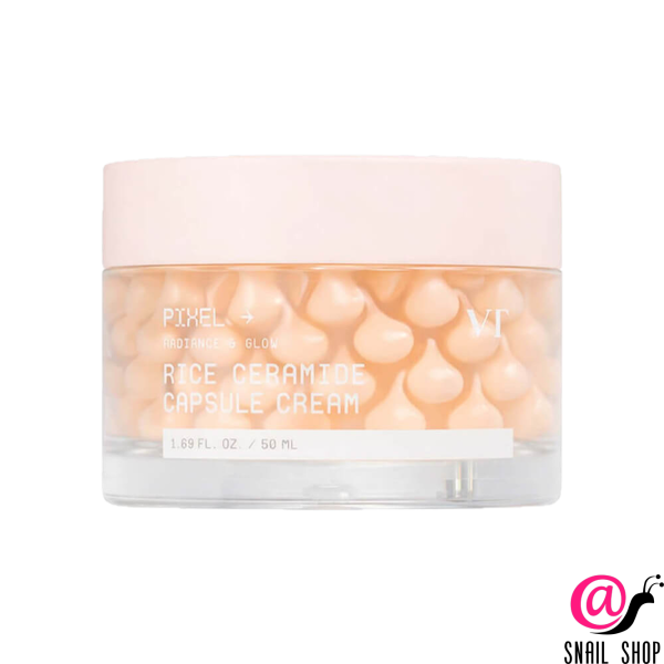 VT Cosmetics Крем с рисовыми капсулами для сияния и увлажнения кожи Rice Capsule Cream