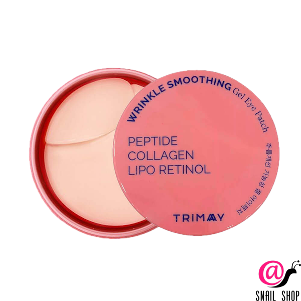 TRIMAY Гидрогелевые патчи с пептидами и ретинолом Wrinkle Smoothing Gel Eye Patch (ЧЗ)