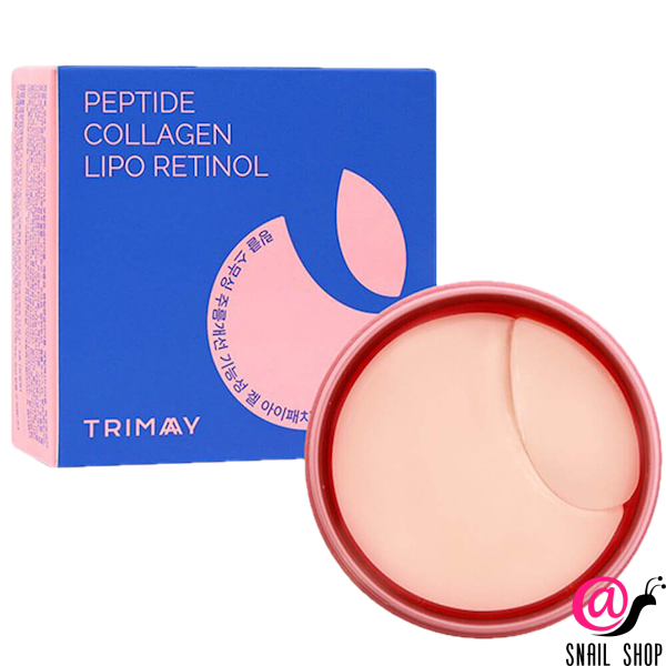 TRIMAY Гидрогелевые патчи с пептидами и ретинолом Wrinkle Smoothing Gel Eye Patch (ЧЗ)