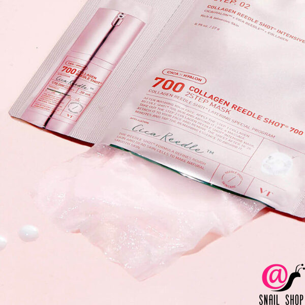 VT Cosmetics Маска на тканевой основе Collagen Reedle Shot 700 2step Mask