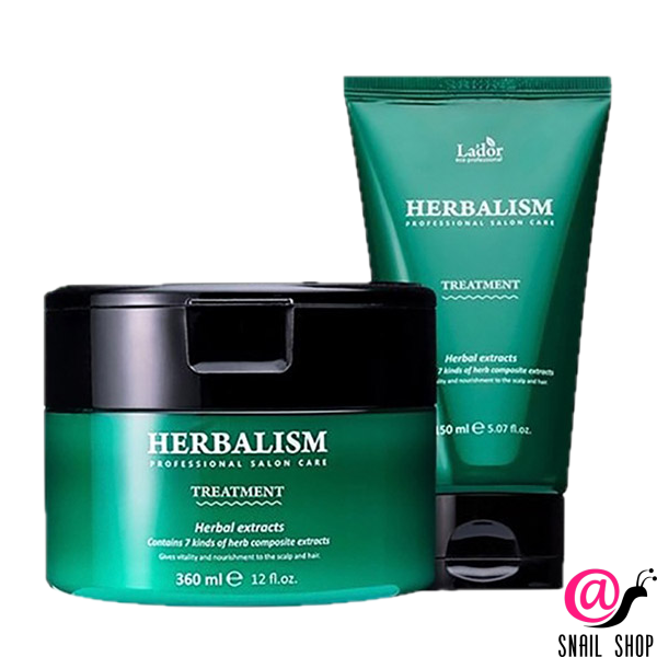 LADOR Травяная маска для восстановления и блеска волос Herbalism Treatment (ЧЗ)