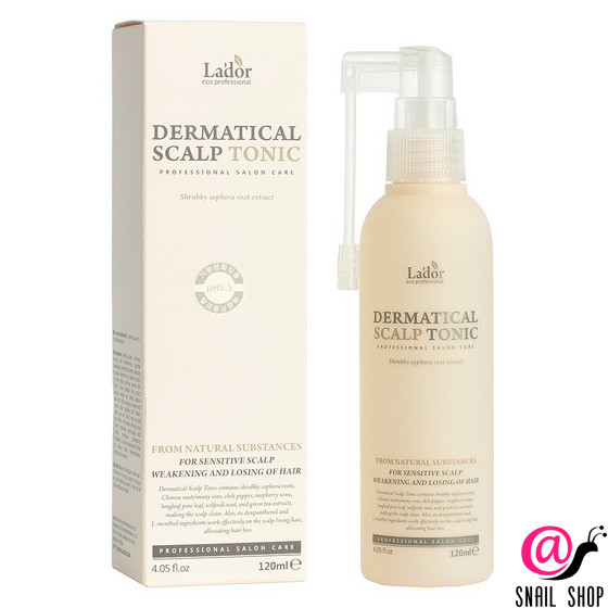 LADOR Тоник против выпадения волос укрепляющий Dermatical Scalp Tonic (ЧЗ)