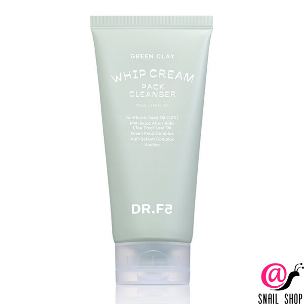 DR.F5 Очищающая маска-пенка с зеленой глиной Whip Cream Pack Cleanser Green Clay 120мл