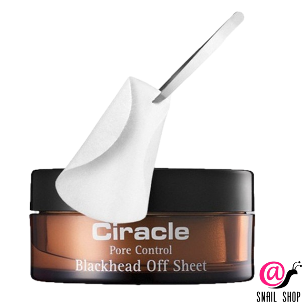 CIRACLE Салфетки для удаления черных точек Pore Control Blackhead Off Sheet (ЧЗ)