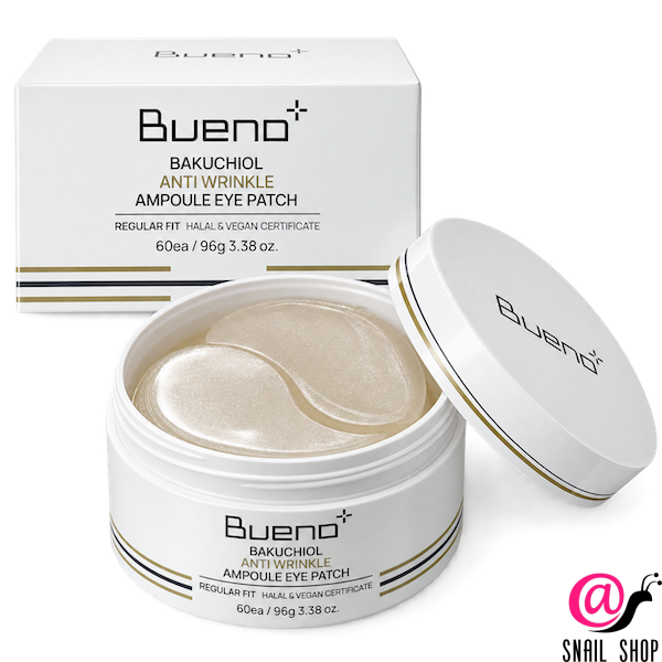 BUENO Патчи для глаз омолаживающие Bakuchiol Anti Wrinkle Eye Patch Regular Fit (ЧЗ)