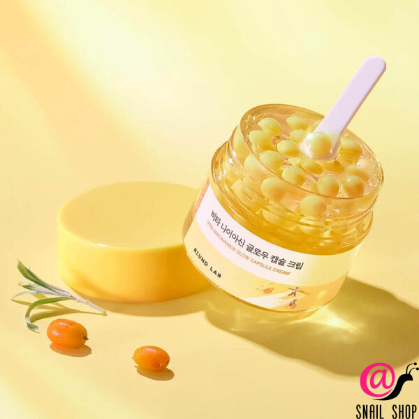 ROUND LAB Осветляющий капсульный крем с ниацинамидом Vita Niacinamide Glow Capsule Cream (ЧЗ)