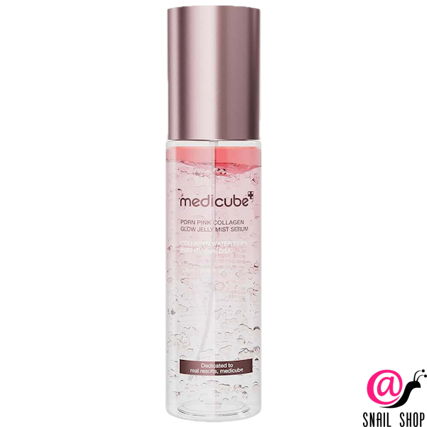 MEDICUBE Сыворотка-мист розовая желейная с PDRN Pink Collagen Glow Jelly Mist Serum (ЧЗ)